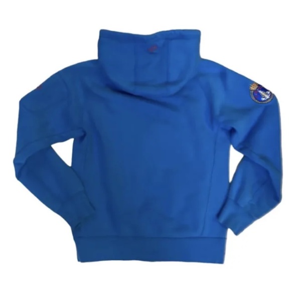 Pelle P Petterson Mens Team Sailing Racing Full Zip Hoodie M Nautical Blue Rare - Picture 2 of 10